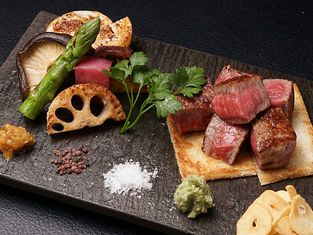 和食鐵板 銀座 朔月