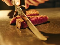 Teppanyaki Bian Yokohama_Highest grade A5 Sirloin Steak - Enjoy the delicious taste of meat.