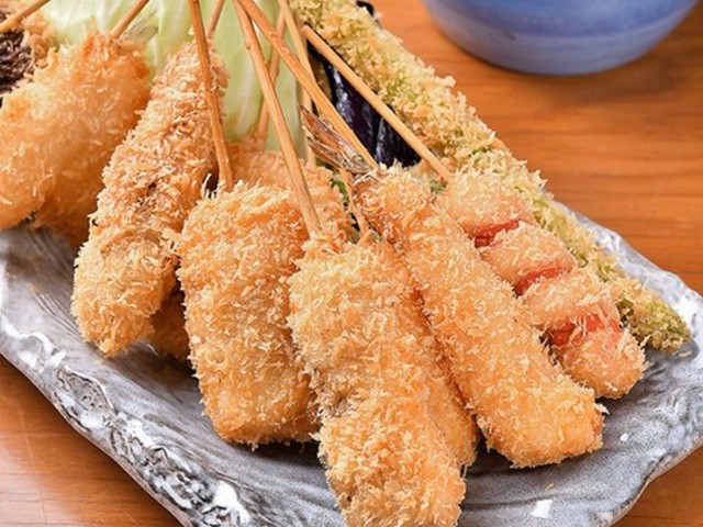 大啖現炸講究食材的炸串